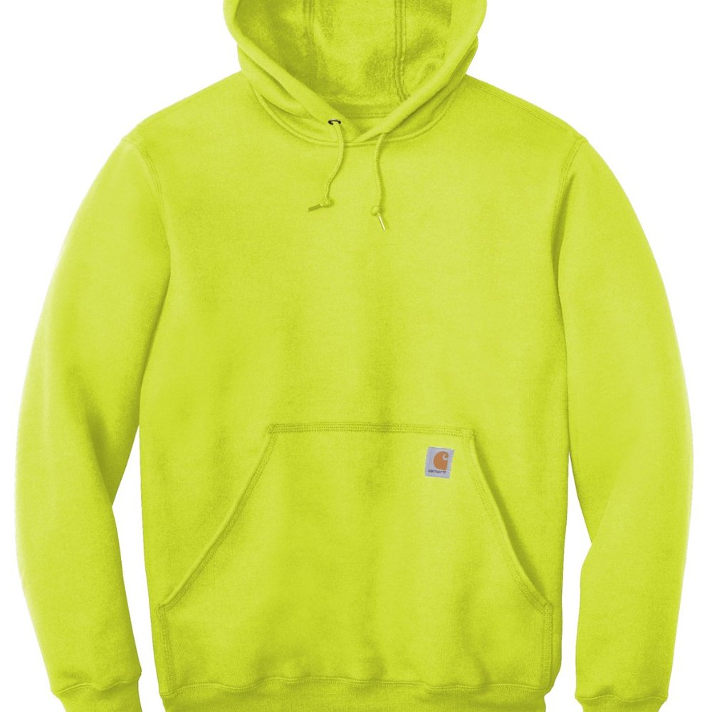 COPY - (NWT) Carhartt Mens Hooded Sweatshirt Midweight Hoodie Bright Yellow